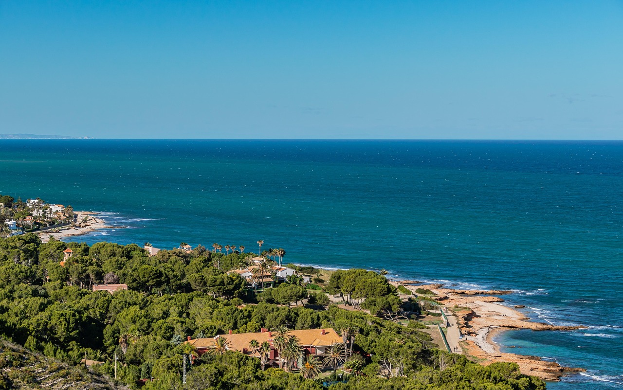 house, sea, coast, vegetation, sky, nature, view, mediterranean, denia, spain, landscape, denia, denia, denia, denia, denia