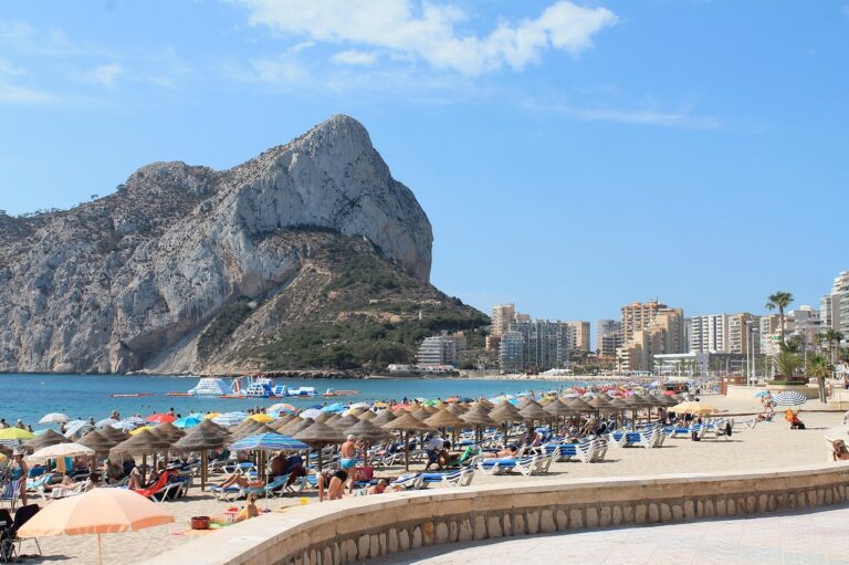 sea, resort, coast, beach, nature, travel, vacation, summer, spain, calpe